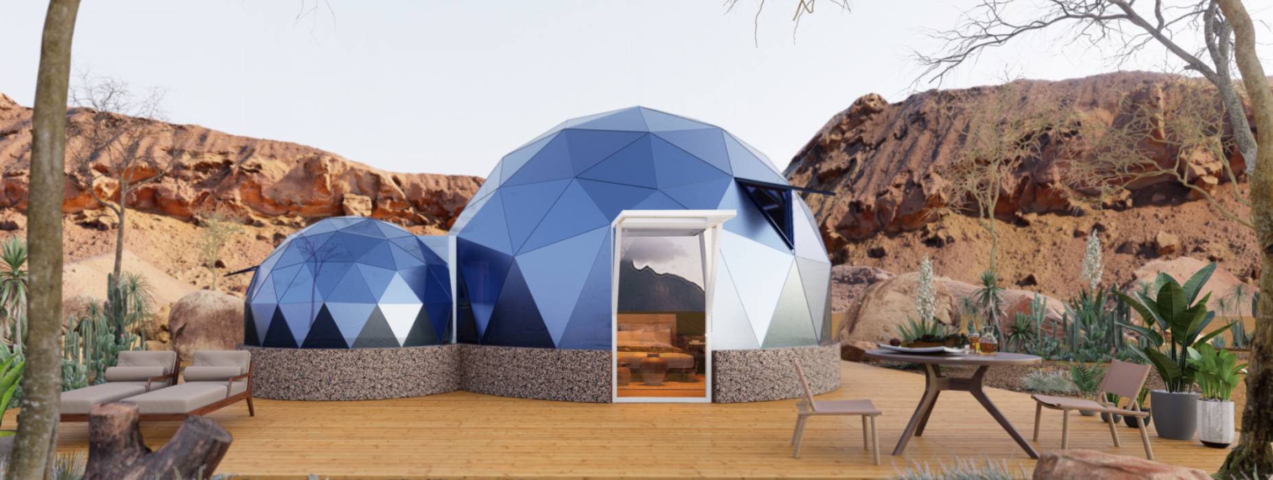 鹤城区球形智能光伏玻璃星空房